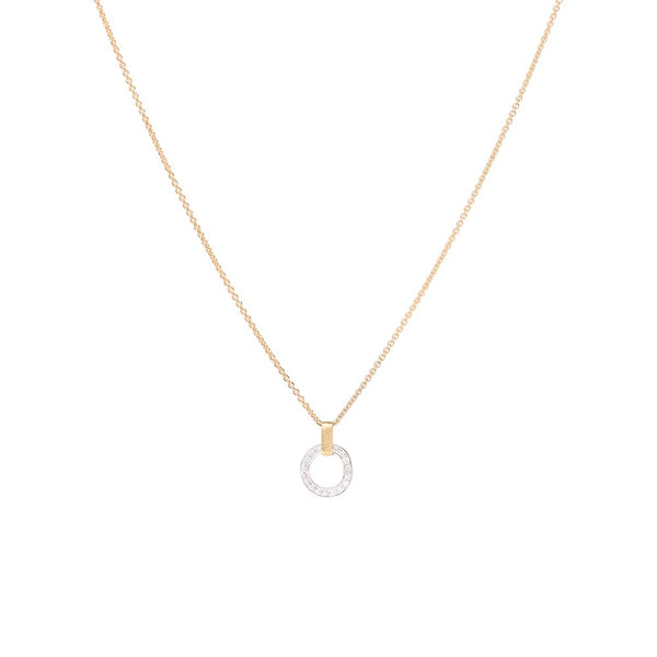 Marco Bicego Jaipur Link Gold Necklace with Diamonds