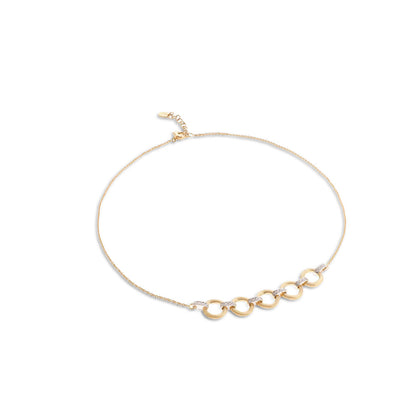 Marco Bicego Jaipur Link Two-Tone Four-Link Diamond Half Collar Necklace - Marco Bicego product