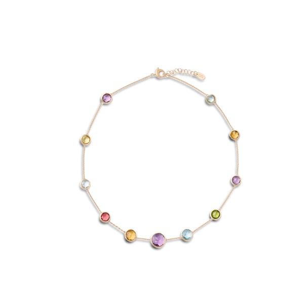 Marco Bicego Jaipur Color Mixed Gemstones 16.5" Necklace