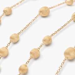 Marco Bicego Africa 36" Long Necklace in 18K Yellow Gold