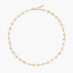 Marco Bicego Africa Yellow Gold Station Necklace - 16.5in