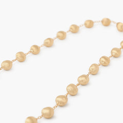 Marco Bicego Africa Yellow Gold Station Necklace - 16.5in