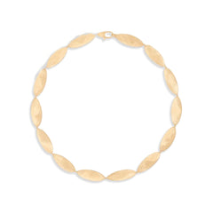Marco Bicego Lunaria Twist Gold Leaf Necklace