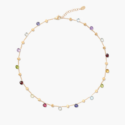 Marco Bicego Paradise 18kt Yellow Gold Multi-Colored Gemstone Necklace - Marco Bicego product