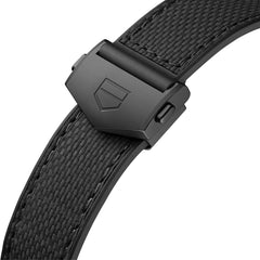 TAG Heuer Monaco Chronograph Heuer 02 Black and Pink Dial Rubber Strap - 39mm