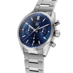 TAG Heuer Carrera Chronograph Blue Dial Watch - 42mm