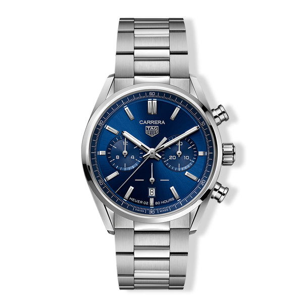 TAG Heuer Carrera Chronograph H02, Blue Dial, 42mm, CBN2011.BA0642