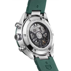 TAG Heuer Carrera Calibre Heuer 02 Automatic Green Stainless Steel Chronograph - 44mm