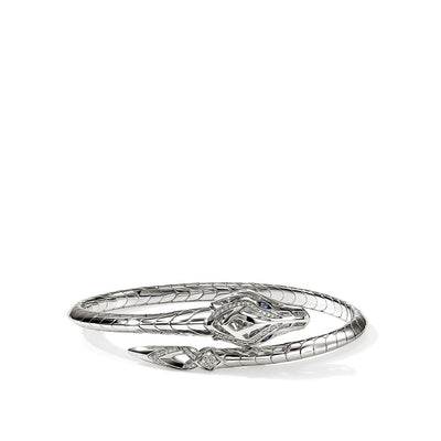 John Hardy Naga Sapphire and Diamond Dragon Cuff Bracelet - John Hardy product