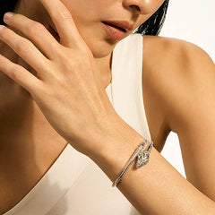 John Hardy Naga Sapphire and Diamond Dragon Cuff Bracelet