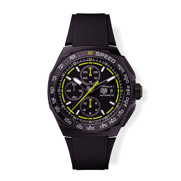 Tag Heuer Formula 1 Chronograph Black and Yellow Dial | CBZ2086