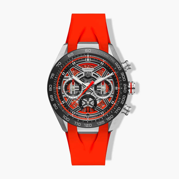 TAG Heuer Carrera Chronograph Extreme Sport in Red - 44mm
