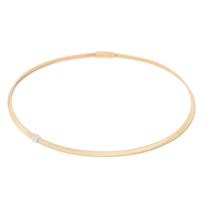 Marco Bicego Masai Yellow Gold Single Station Diamond Necklace - Marco Bicego product