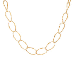 Marco Bicego Marrakech Onde Gold Link Infinity Necklace