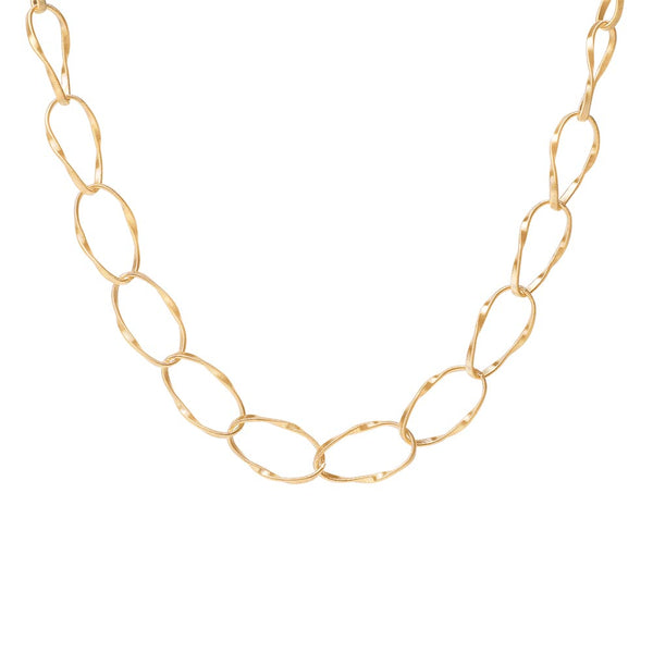 Marco Bicego Marrakech Onde Gold Link Infinity Necklace