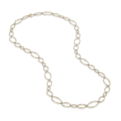 Marco Bicego Marrakech Onde Flat Link Long Diamond Necklace - Marco Bicego product