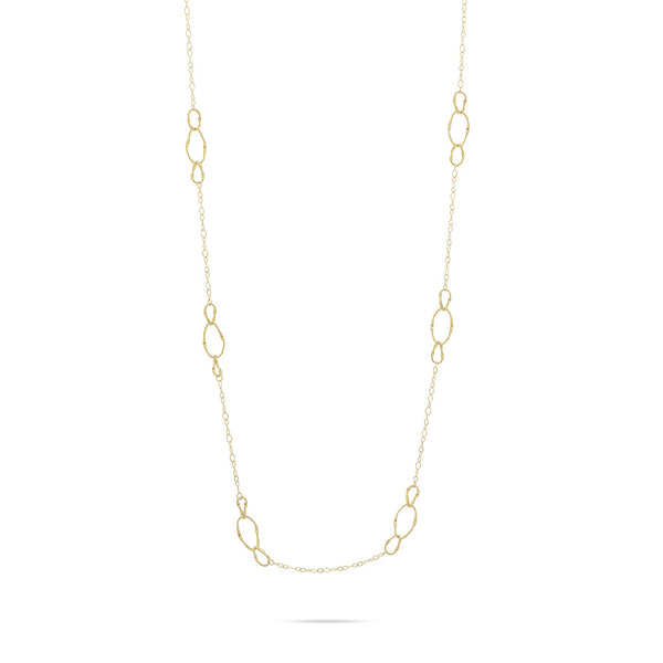 Marco Bicego Marrakech Onde Long Gold Station Necklace