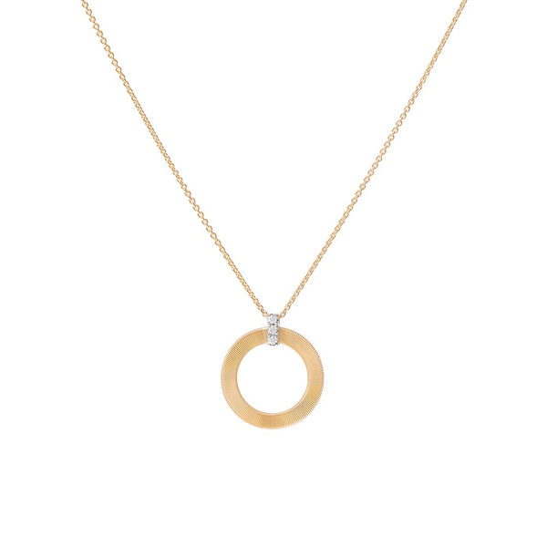 Marco Bicego Masai 18K Yellow Gold Circle Pendant
