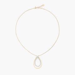Marco Bicego Masai 18K Yellow Gold Diamond Pendant Necklace