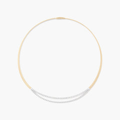 Marco Bicego Masai Diamond Collar Necklace in 18K Yellow Gold
