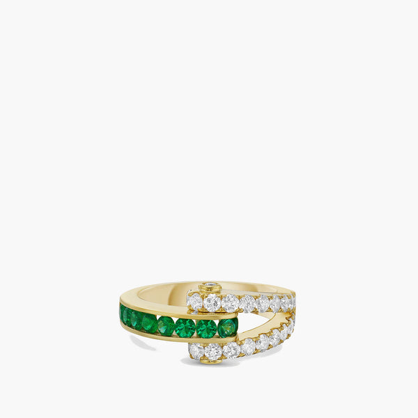 Charles Krypell Precious Ring 18K Yellow Gold
