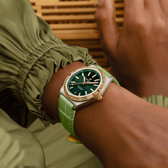 Chronomat South Sea Automatic 36 on Strap - Green