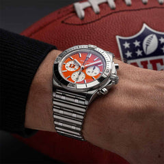 Breitling Chronomat B01 NFL Cincinnati Bengals Edition with Rouleaux Steel Bracelet - 42mm