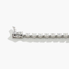 18 Carat Yellow and White Diamond Y Necklace