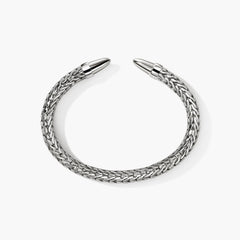John Hardy Spear 50 Men's Silver Flex Cuff