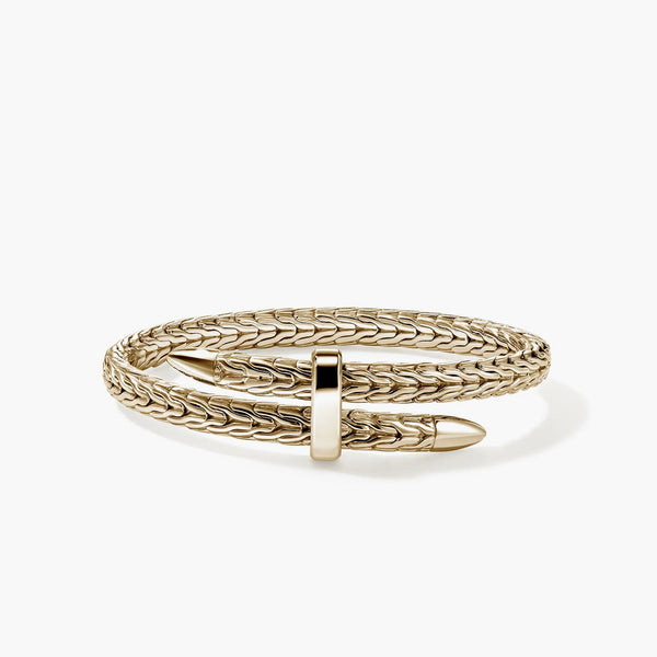 John Hardy Spear Gold Flex Cuff