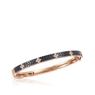 Roberto Coin Love in Verona Black Diamond Flower Bangle - Roberto Coin product
