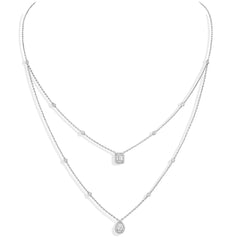 Messika My Twin Two Row Diamond Necklace