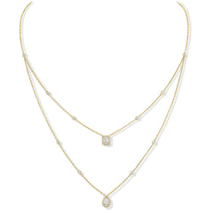 Messika My Twin Two Row Diamond Necklace