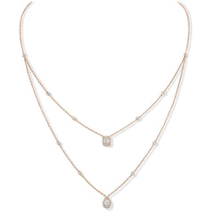 Messika My Twin Two Row Diamond Necklace