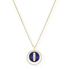 Messika Lucky Move Color Lapis Lazuli and Diamond Necklace