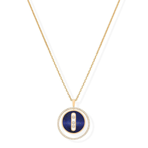 Messika Lucky Move Color Lapis Lazuli and Diamond Necklace