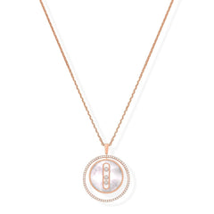 Messika Lucky Move Color Mother of Pearl and Diamond Necklace