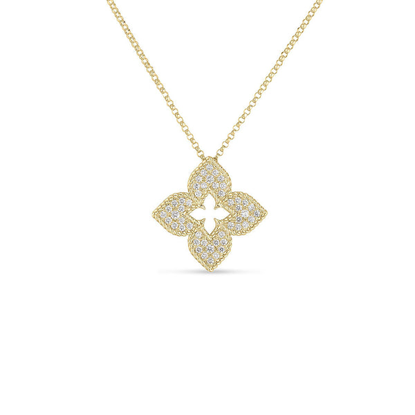 Roberto Coin Venetian Princess Collection Large Diamond Necklace