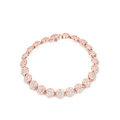 Carbon & Hyde Crown Diamond Tennis Bracelet