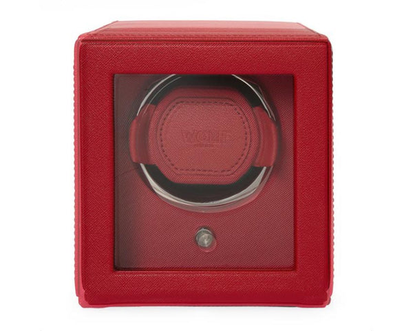 WOLF Cub Single Winder With Cover in Tutti Frutti Red