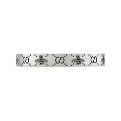 Gucci GG and Bee Engraved Cuff