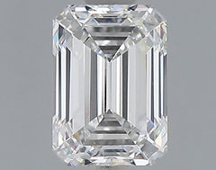 Diamond Lab Grown EMERALD 1.08ct VS1