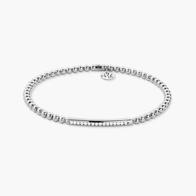 Hulchi Belluni Tresore Diamond Bar Gold Stretch Bracelet - Hulchi Belluni product