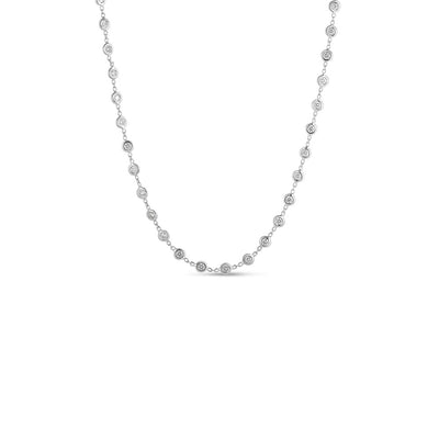 Roberto Coin Diamonds by the Inch Collection White Gold Diamond Necklace - Roberto Coin product