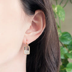 Moritz Glik Ten Fourteen Diamond Shaker Earrings