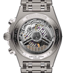 Breitling Chronomat Titanium B01 Anthracite Black Dial with Rouleaux Bracelet - 42mm