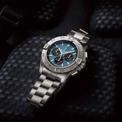 Breitling Super Avenger B01 Chronograph Blue Dial with Titanium Bracelet - 46mm