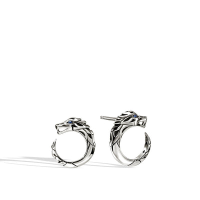 John Hardy Naga Dragon Sapphire Circle Earrings - John Hardy product