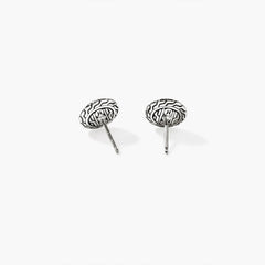 John Hardy Essentials Blue Sapphire Stud Earrings
