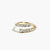 Private Label Diamond Cross-Over Ring in 14K Yellow Gold